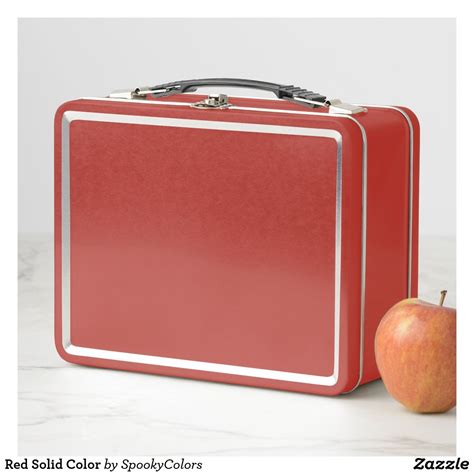 plain red metal lunch box|old metal lunch boxes value.